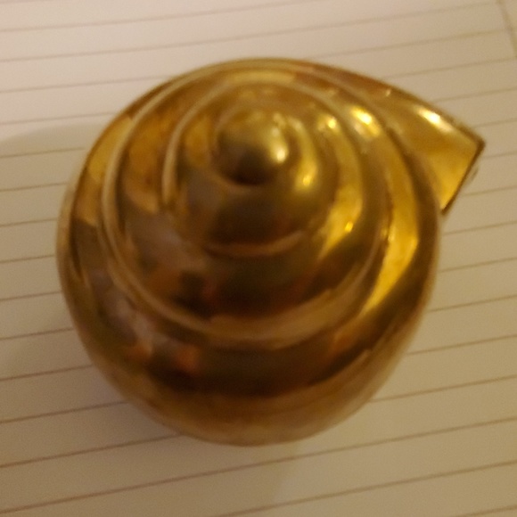 Vintage brass jewelry holder - Picture 2 of 3